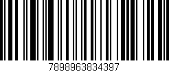 Código de barras (EAN, GTIN, SKU, ISBN): '7898963834397'
