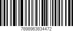 Código de barras (EAN, GTIN, SKU, ISBN): '7898963834472'