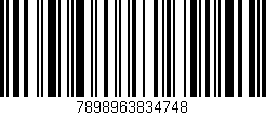 Código de barras (EAN, GTIN, SKU, ISBN): '7898963834748'