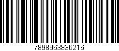 Código de barras (EAN, GTIN, SKU, ISBN): '7898963836216'