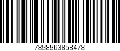 Código de barras (EAN, GTIN, SKU, ISBN): '7898963858478'