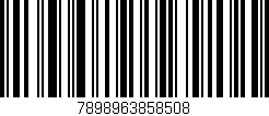 Código de barras (EAN, GTIN, SKU, ISBN): '7898963858508'