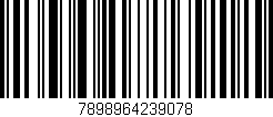 Código de barras (EAN, GTIN, SKU, ISBN): '7898964239078'