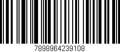 Código de barras (EAN, GTIN, SKU, ISBN): '7898964239108'