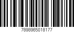 Código de barras (EAN, GTIN, SKU, ISBN): '7898965018177'