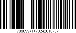 Código de barras (EAN, GTIN, SKU, ISBN): '78989941478242010757'