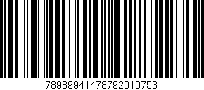 Código de barras (EAN, GTIN, SKU, ISBN): '78989941478792010753'