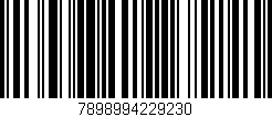 Código de barras (EAN, GTIN, SKU, ISBN): '7898994229230'
