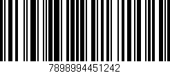 Código de barras (EAN, GTIN, SKU, ISBN): '7898994451242'