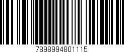 Código de barras (EAN, GTIN, SKU, ISBN): '7898994801115'