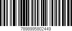 Código de barras (EAN, GTIN, SKU, ISBN): '7898995802449'