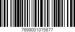Código de barras (EAN, GTIN, SKU, ISBN): '7899001015877'