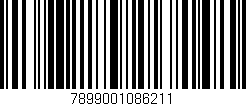 Código de barras (EAN, GTIN, SKU, ISBN): '7899001086211'