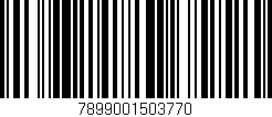 Código de barras (EAN, GTIN, SKU, ISBN): '7899001503770'