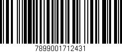 Código de barras (EAN, GTIN, SKU, ISBN): '7899001712431'