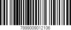 Código de barras (EAN, GTIN, SKU, ISBN): '7899009012106'