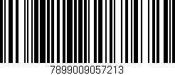 Código de barras (EAN, GTIN, SKU, ISBN): '7899009057213'