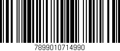 Código de barras (EAN, GTIN, SKU, ISBN): '7899010714990'
