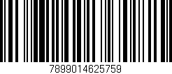 Código de barras (EAN, GTIN, SKU, ISBN): '7899014625759'