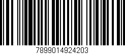 Código de barras (EAN, GTIN, SKU, ISBN): '7899014924203'