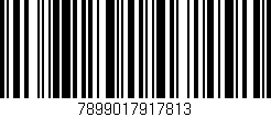 Código de barras (EAN, GTIN, SKU, ISBN): '7899017917813'