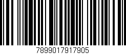 Código de barras (EAN, GTIN, SKU, ISBN): '7899017917905'