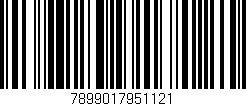 Código de barras (EAN, GTIN, SKU, ISBN): '7899017951121'