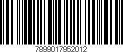 Código de barras (EAN, GTIN, SKU, ISBN): '7899017952012'