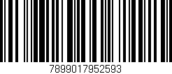 Código de barras (EAN, GTIN, SKU, ISBN): '7899017952593'