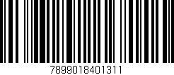 Código de barras (EAN, GTIN, SKU, ISBN): '7899018401311'