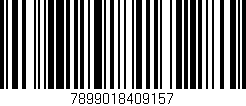 Código de barras (EAN, GTIN, SKU, ISBN): '7899018409157'