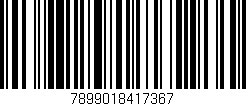 Código de barras (EAN, GTIN, SKU, ISBN): '7899018417367'