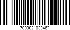 Código de barras (EAN, GTIN, SKU, ISBN): '7899021830467'