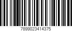 Código de barras (EAN, GTIN, SKU, ISBN): '7899023414375'