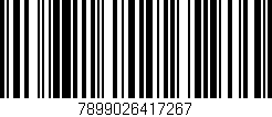 Código de barras (EAN, GTIN, SKU, ISBN): '7899026417267'