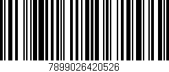 Código de barras (EAN, GTIN, SKU, ISBN): '7899026420526'