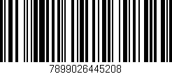 Código de barras (EAN, GTIN, SKU, ISBN): '7899026445208'