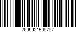 Código de barras (EAN, GTIN, SKU, ISBN): '7899031509797'