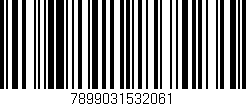 Código de barras (EAN, GTIN, SKU, ISBN): '7899031532061'