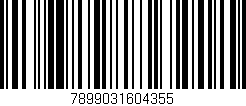 Código de barras (EAN, GTIN, SKU, ISBN): '7899031604355'