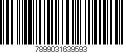 Código de barras (EAN, GTIN, SKU, ISBN): '7899031639593'
