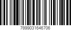 Código de barras (EAN, GTIN, SKU, ISBN): '7899031646706'