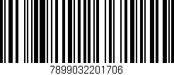 Código de barras (EAN, GTIN, SKU, ISBN): '7899032201706'