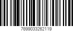 Código de barras (EAN, GTIN, SKU, ISBN): '7899033262119'