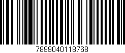 Código de barras (EAN, GTIN, SKU, ISBN): '7899040118768'
