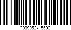 Código de barras (EAN, GTIN, SKU, ISBN): '7899052415633'