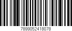 Código de barras (EAN, GTIN, SKU, ISBN): '7899052418078'