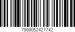 Código de barras (EAN, GTIN, SKU, ISBN): '7899052427742'