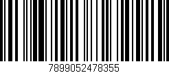 Código de barras (EAN, GTIN, SKU, ISBN): '7899052478355'