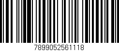 Código de barras (EAN, GTIN, SKU, ISBN): '7899052561118'